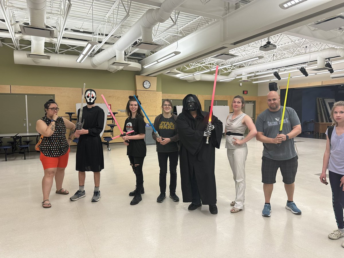 CHSSCougars's tweet photo. Star Wars Day here at CHSS! May the 4th be with you! https://t.co/fOyUk4nTUs