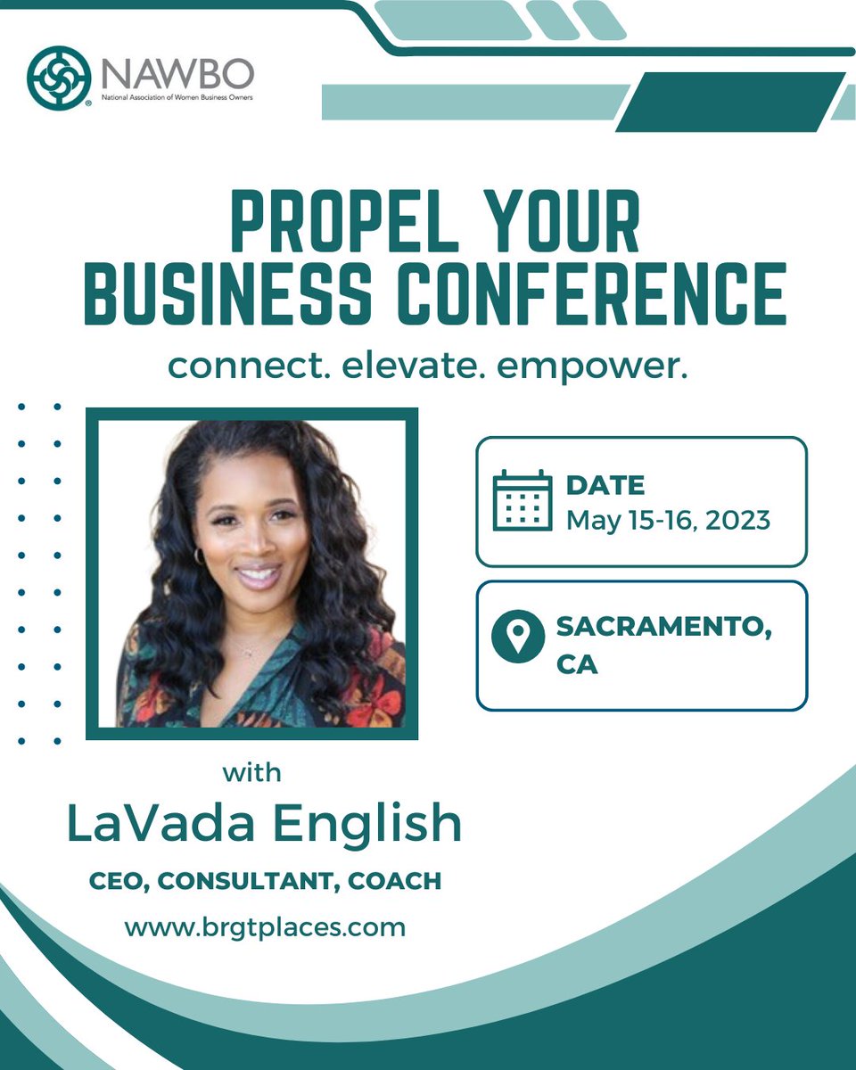 Have you grabbed your tickets yet? 

Don't miss this opportunity to hear from fabulous speakers and enjoy breakout sessions that will inspire and inform your business growth strategies.

Register today and find more information below:
bit.ly/44305sa

<a href="/NAWBOCA/">NAWBO California</a>