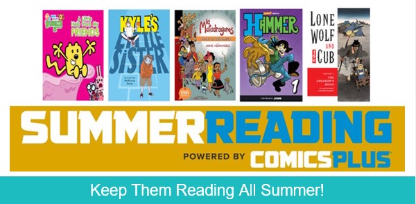 DigLibraryuk's tweet image. Comics Plus’ free Summer Reading Guide features great recommendations for readers of all ages and levels that will spark imaginations and encourage connecting with others. This free resource also includes a customizable reading challenge.

Contact your local library for more info