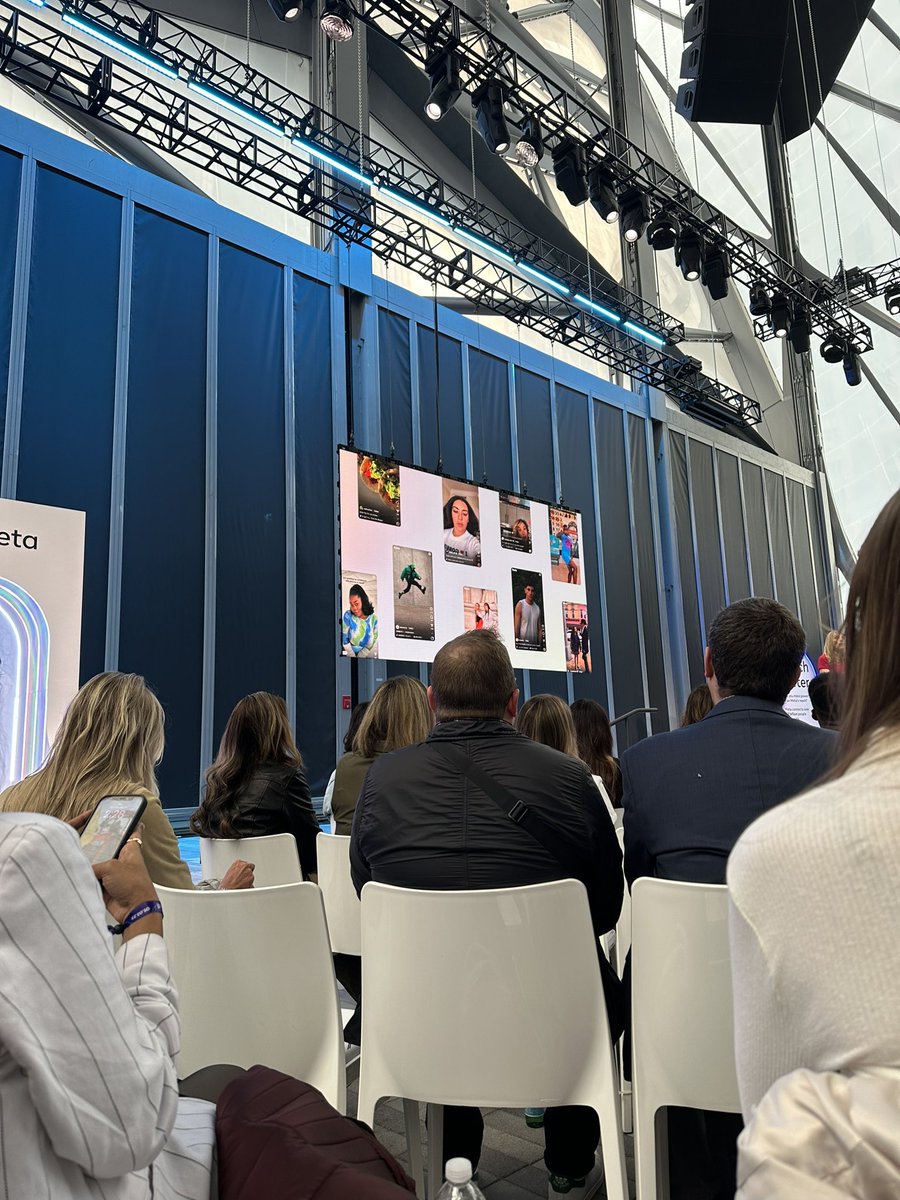 At the <a href="/Meta/">Meta</a> #Newfronts… Reels is the highlight. “Reels sits at the heart of culture, Reels is relevant, Reels delivers results” -Charles Porch #MetaNewfronts