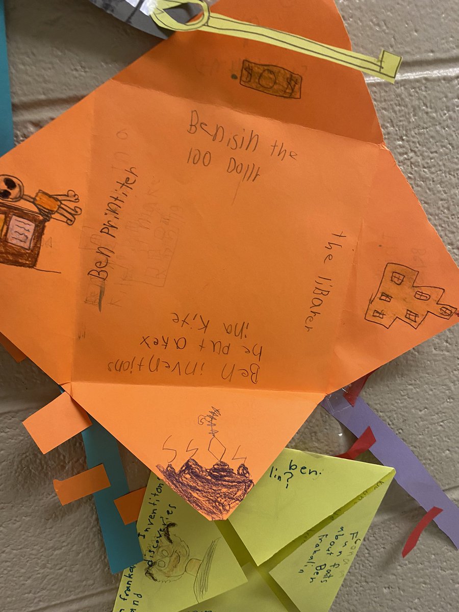 We learned so many things about Benjamin Franklin <a href="/CRES2ndGrade/">CRESSuper2ndGrade</a> <a href="/centreridgees/">Centre Ridge Rams</a>