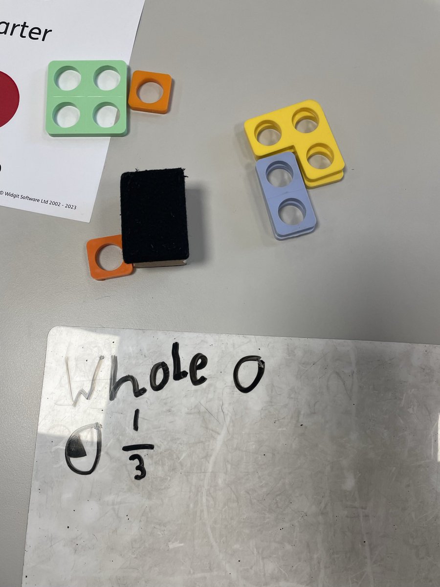 MsKeliris's tweet photo. Can we just celebrate how my year 2 class used numicon to master their experience and knowledge of fractions 💡 👏 👩‍🏫 ‼️whiteboards are a child’s best friend‼️ #teacher #ks1 #fractions #eal #edutwitter #educacion #KNOWLEDGE #maths #number #resources #talkpartner #TEACHers https://t.co/bb6YehA2JK