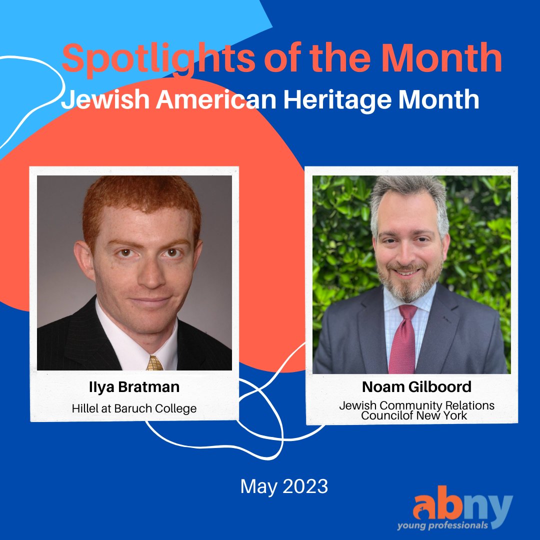OOBusinessEnt's tweet image. ABetterNY: In recognition of Jewish American Heritage Month, ABNY is highlighting YPs that are combating antisemitism &amp;amp; bias. Congrats to IIya @Gilboord! Thank you for all of your important work to bring awareness &amp;amp; drive change. 

Read more about the Ma…