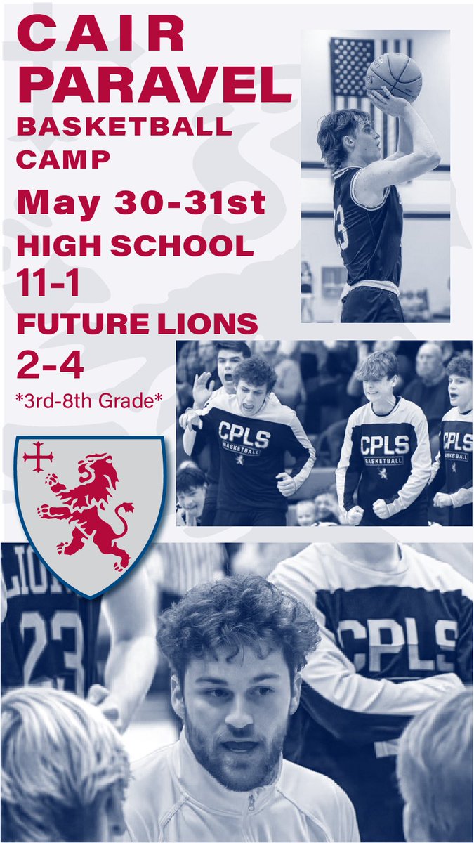 Summer Camp is almost here make sure you sign up below ⬇️ 

signupgenius.com/go/10C084DADA8…