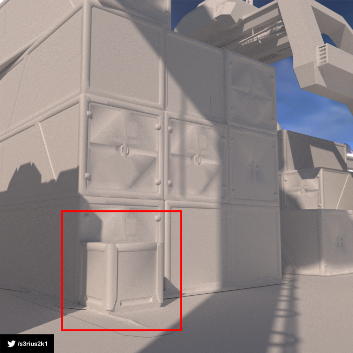 s3rius2k1's tweet photo. (more) Changes coming with ICEBOX re-work | #VALORANT

~ B site added a box on bomb site (unclear if wall-bang possible)
~ A site rearranged box &amp; shorter rafters. https://t.co/yksOJr24BO