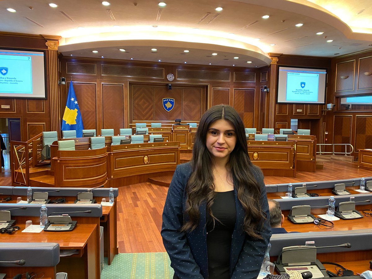 AC_Global's tweet photo. Yesterday, the Assembly of the Republic of Kosovo approved a declaration supporting the Kosovo American Education Fund (#KAEF). KAEF alumna and Member of Parliament, Yllza Hoti, presented the motion prepared with the support of Members of Parliament from five parliamentary groups of the Assembly. The declaration recognizes KAEF's contributions and encourages the Government to support academic exchange programs that empower young Kosovars and foster long-term growth. #ACGlobal