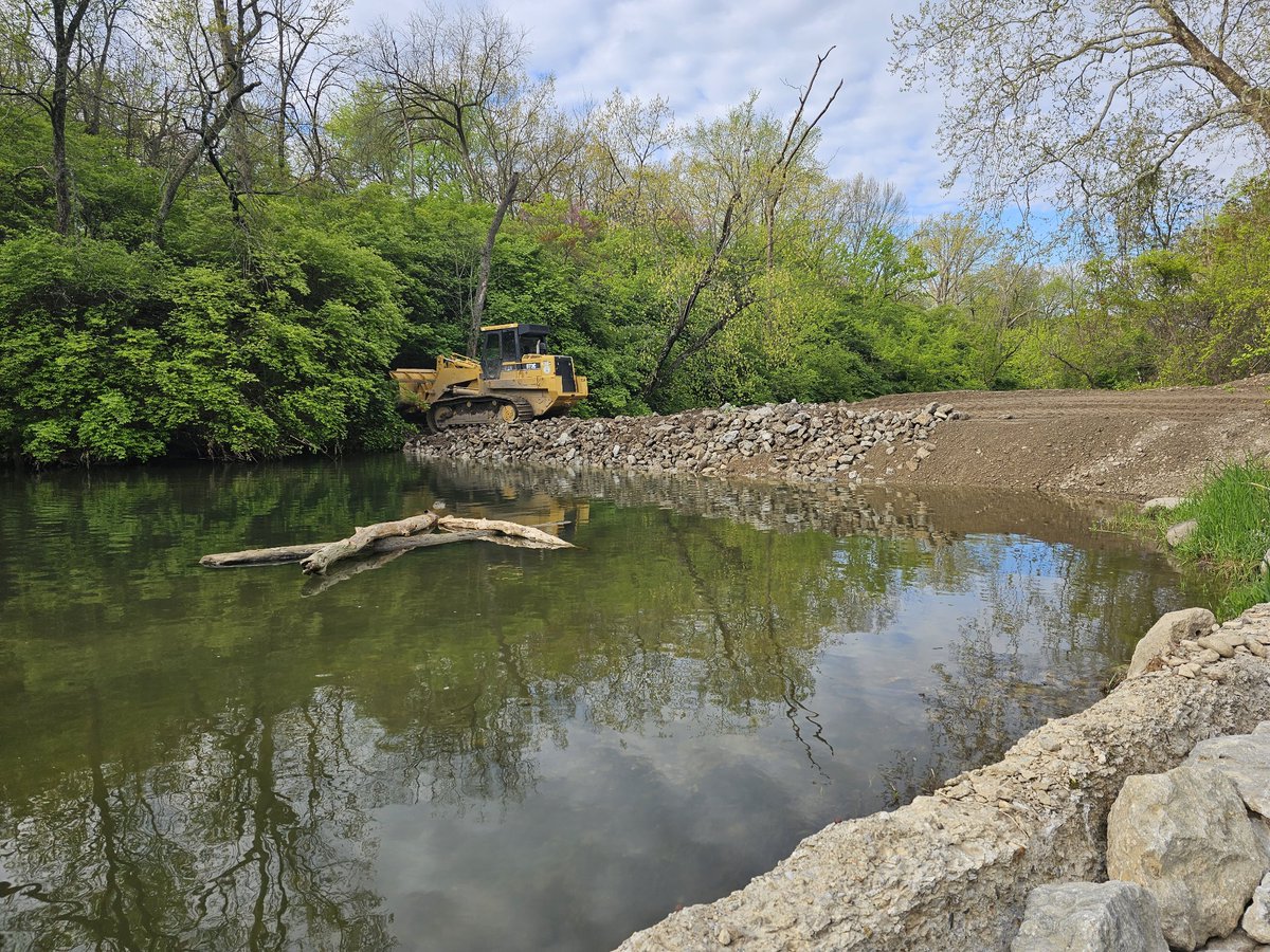 DaytonPolice's tweet photo. #DPDUpdate The search for Lucas Rosales continues. Decreasing water levels allowed the City of Dayton Department of Water to create a temporary dam on a portion of the Mad River.
Operational activities: drones, K-9 &amp; physical search of newly exposed areas previously inaccessible. https://t.co/lWBM3ZtVN7