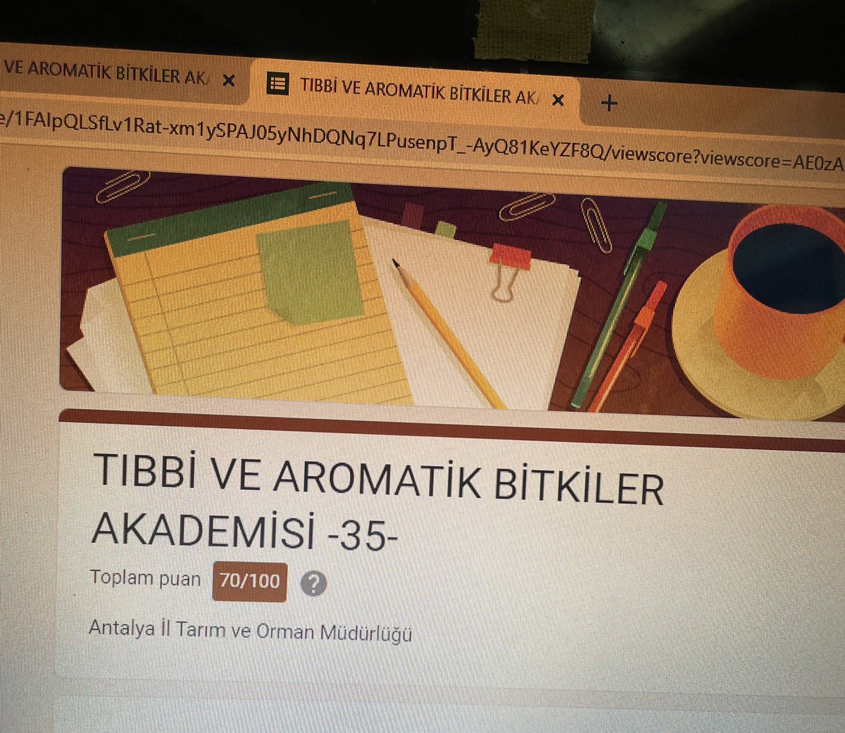 #Tabakademisi 
#GelecekTarımda