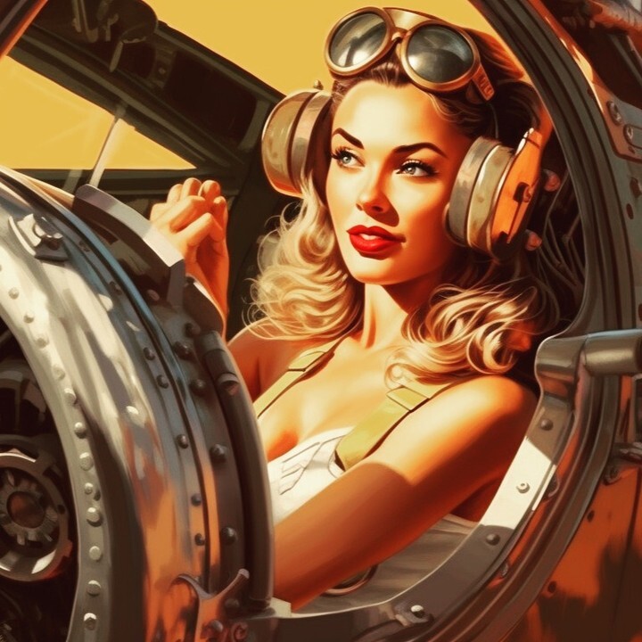 During World War II, pinup model Rose had it all: stunning looks, fame, and fortune. But when her country called, she knew she had to do her part. Despite her initial reluctance, she was trained to fly planes and fight in the war.

At first, Rose struggl… instagr.am/p/Cr1N-FPPG3s/