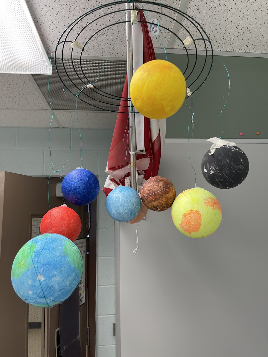 MsSylvester_'s tweet photo. Our space projects look amazing! Great work g.6s! 🪐 https://t.co/etSK82yAlz