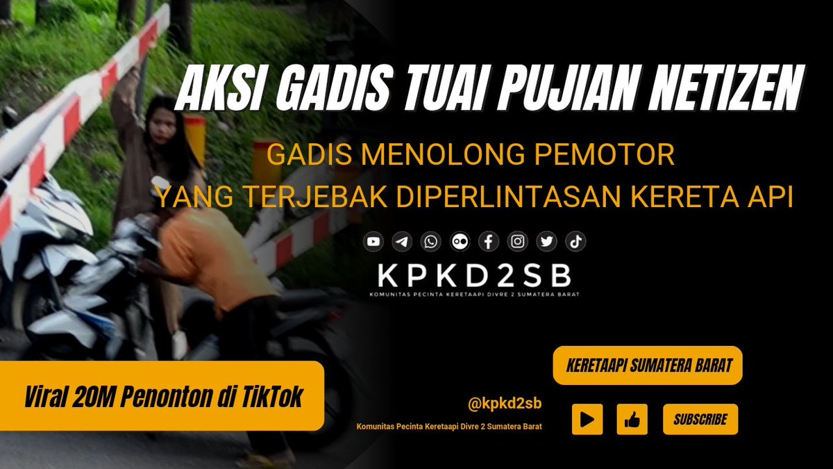 Railfans Padang tweet media