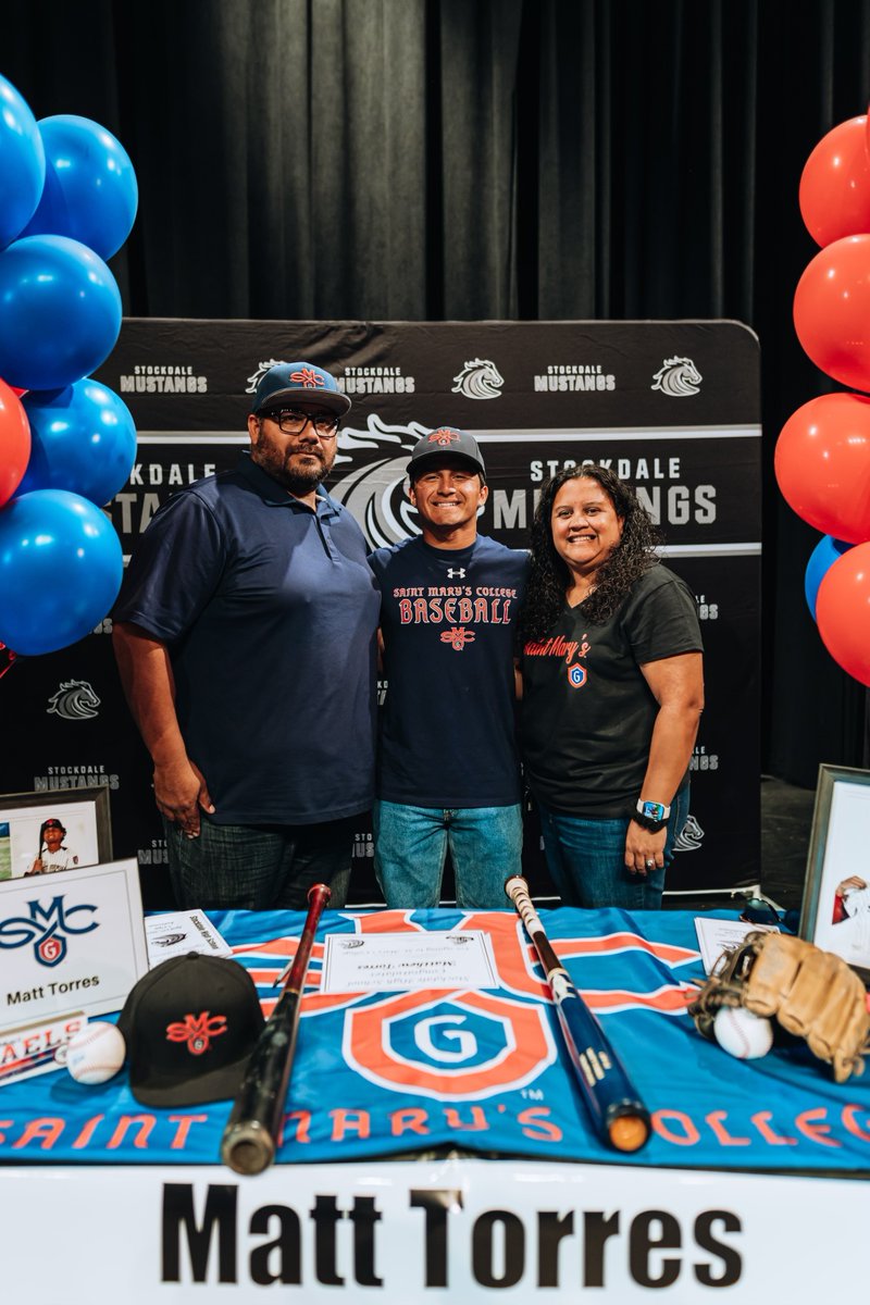 Congratulations to Stockdale baseball player, Matthew Torres.  Matt has signed to play ball at the St. Mary's College.    Great job Matt!!

<a href="/KernHighNetwork/">Kern High Network</a> <a href="/smcgaels/">Saint Mary's Gaels</a> 

Stockdale HS:  Training Ground for the Next Level