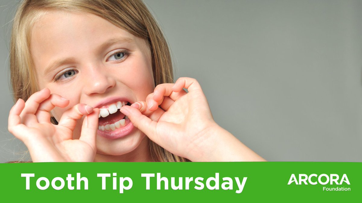 Arcorafound's tweet photo. Floss reaches 40% of the gunk brushing alone may miss! Whether you're 9 or 59, it's never a bad time to build this #healthyhabit.

See our tips for making daily flossing easier. ➡ https://t.co/qisfVuvpqW. #ToothTip https://t.co/dsn9ygbqFT