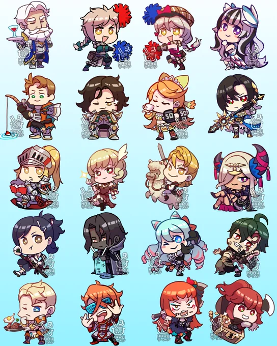 Fire Emblem. ENGAGE Wave 2!! Finished the rest of the retainers + some extra for  this weekend!  Will be available for preorder on my Etsy tomorrow.