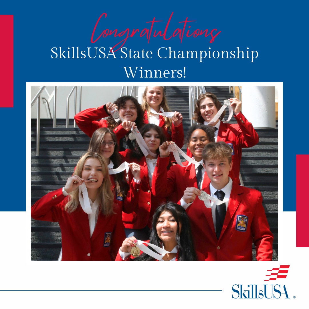 pentacareerctr's tweet photo. 🌟 Congrats to 13 Penta students who won big at the 2023 SkillsUSA Ohio State Championship! 🎉🏆 The 5 students who earned 1st place will compete at the National Conference in Atlanta this June. See the full list of winners at https://t.co/6bhi2uIUZK #SuccessReady https://t.co/vPIdcUgjlU