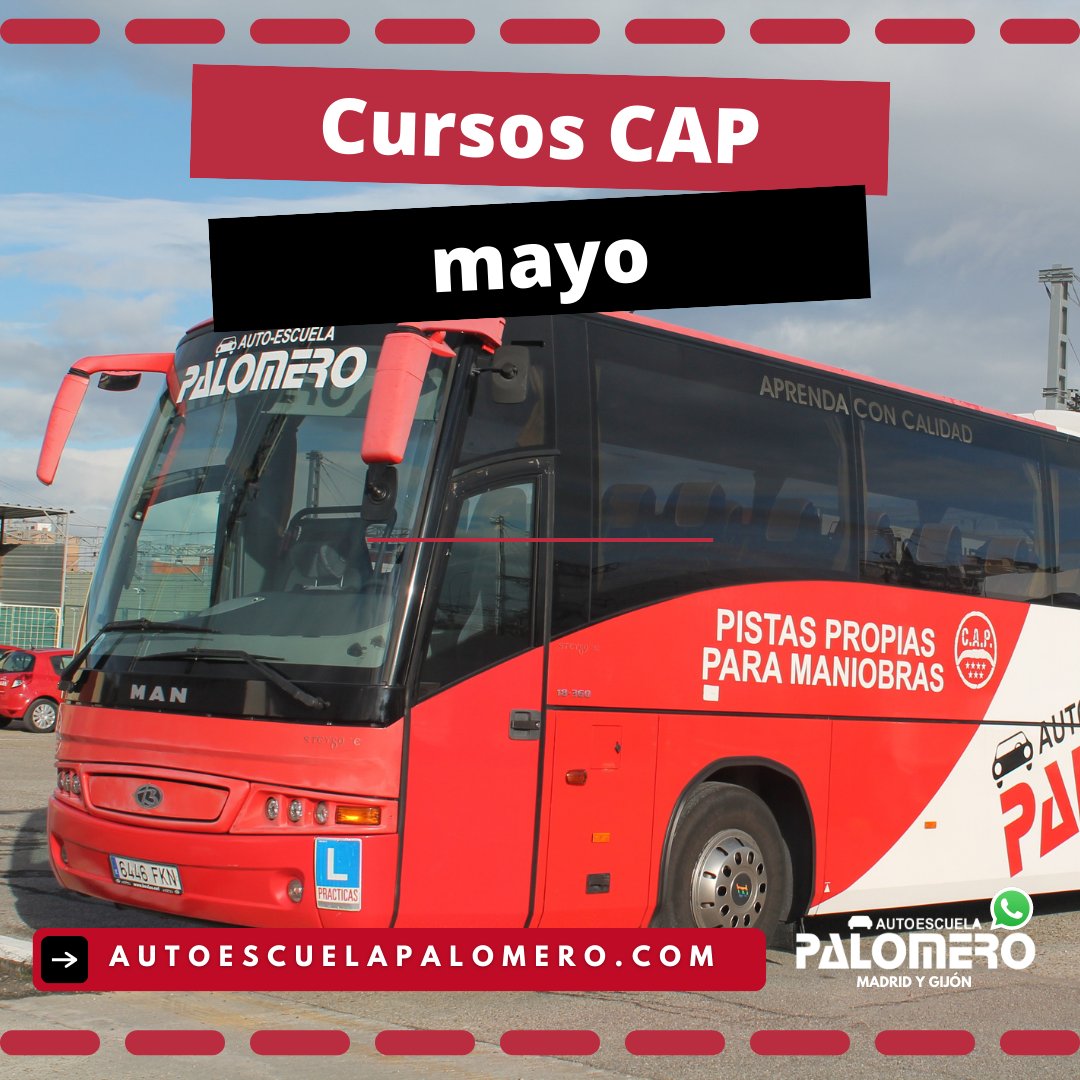AutoPalomero's tweet photo. ¡Nuevas fechas certificadas CAP en Mayo!
https://t.co/bVLNCr0ZiD
Si tienes dudas... ¡No dejes de comunicarte con nosotros!
👉 WhatsApp: 722 71 24 18
#AutoescuelasMadrid #AutoescuelasGijón #Carnetdemoto #CarnetdeCocheB #CertificadosCAP #Autoescuela https://t.co/SVYDoHaToG