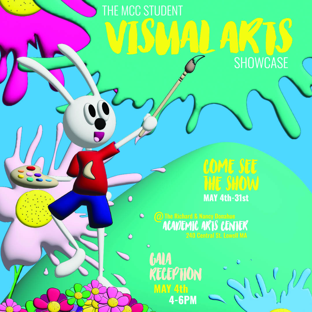 MCCcomartdesign's tweet image. Join us tonight for a fantastic Design &amp;amp; Communication showcase of our student work from 4-6pm at the Academic Arts Center in Lowell. Free &amp;amp; open to the public! @middlesex_cc #mcccomartdesign #mccpath