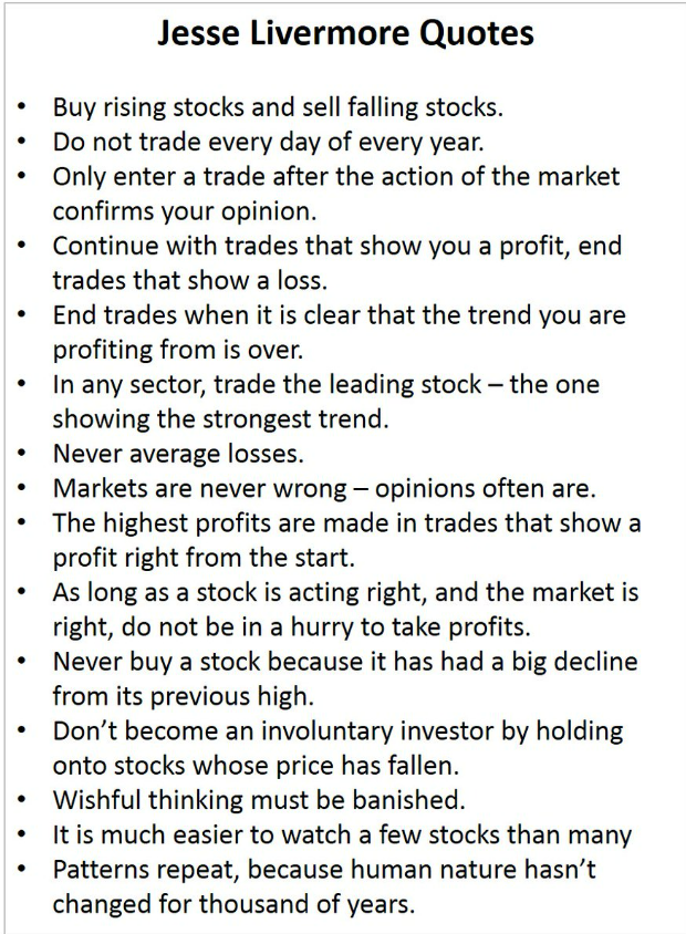 Golden Rules by Super Trader by #jesselivermore