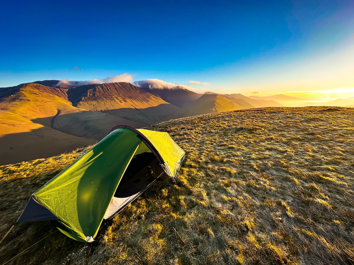 #MorningSun in #TheLakeDistrict #WildCamping