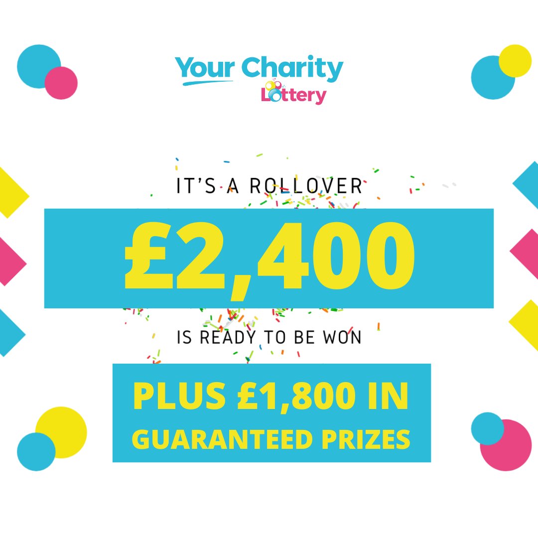 Play the <a href="/YourLottery/">Your Charity Lottery</a> and raise funds for our #Charity to support mental health, learning disability and neurodiversity services. This week it’s a rollover and the jackpot prize stands at £2,400. Players must be 18 or over. Sign up today: orlo.uk/P6KL2 #Fundraising