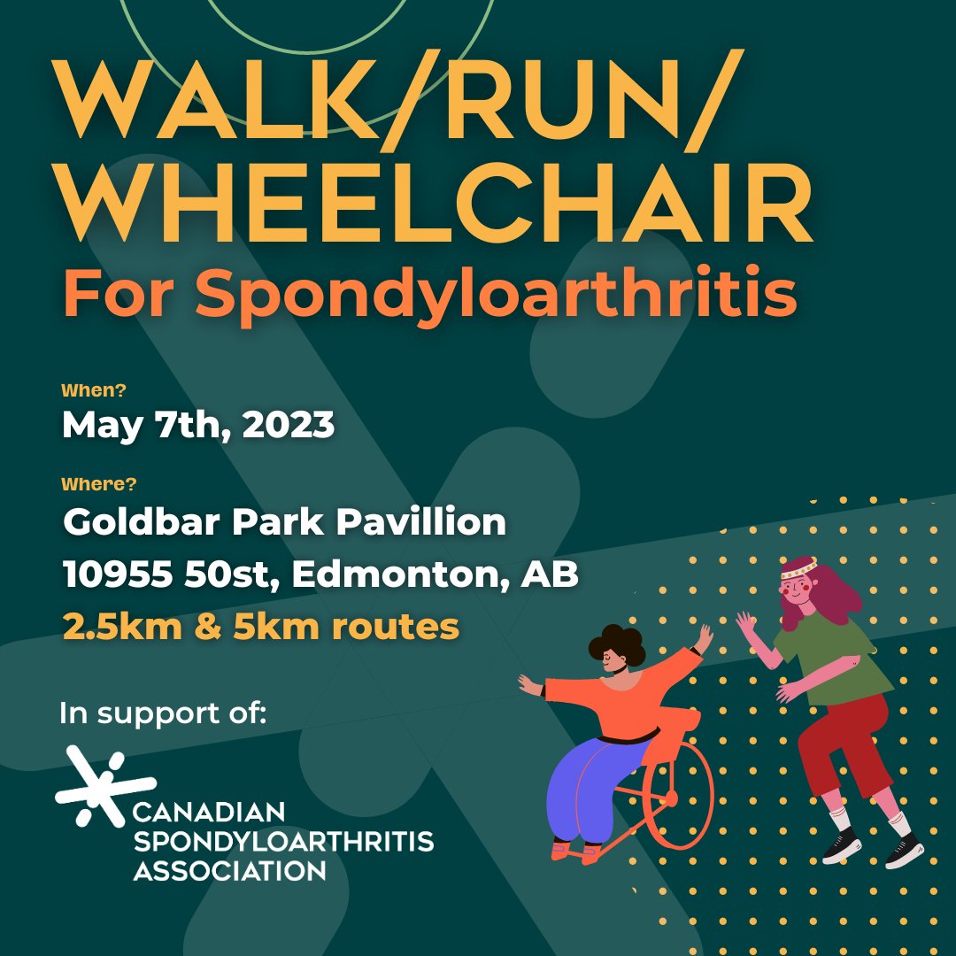 SpArthritis's tweet photo. The CSA is forever gratetful to those who have registered for the Walk, Run &amp; Wheelchair event in Edmonton.   Together,  the community has already raised over $11,500.00 for the CSA through this campaign!

Interested in participating?  Register Here :
https://t.co/FIjQqa5KcE https://t.co/66xjKJ3akF