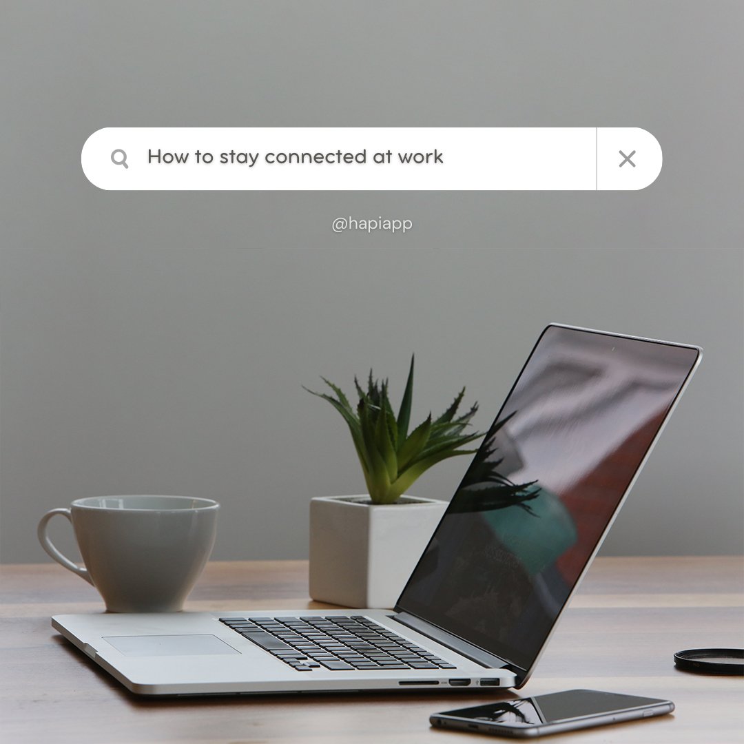 hapiapp's tweet photo. In a society, where #remotework is becoming more and more normalized, keeping your# employees connected should be a top priority. Prioritize the #mentalhealth and #wellbeing of your team by showing that you are listening to them. https://t.co/6VOMeYWlSi