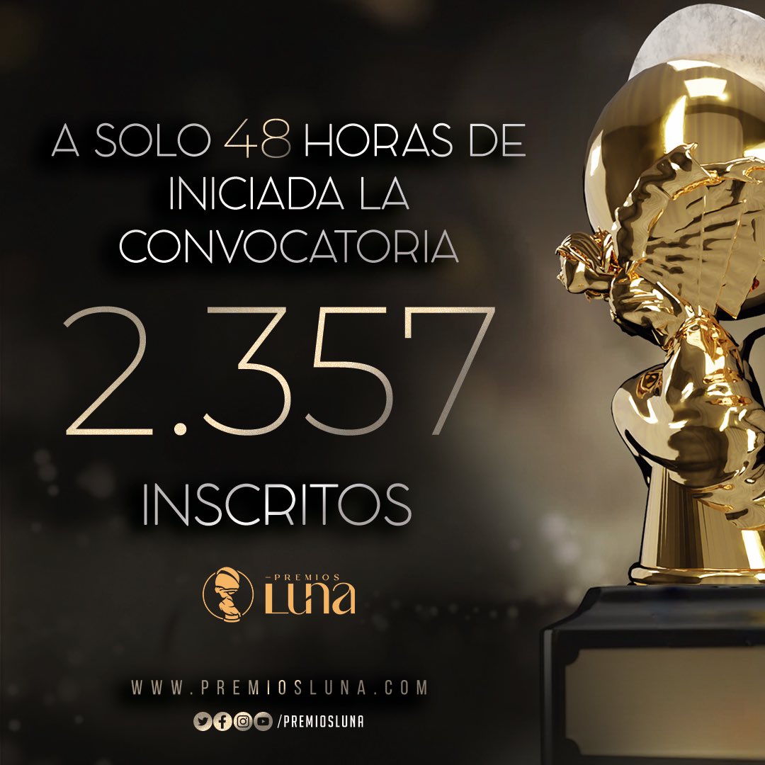 Wow🔥

Recuerda que inscribiéndote en la convocatoria, participas por un cupo en la Categoría Nuevas Figuras!

Inscríbete aquí forms.gle/7BNSHotrpLbsKf…