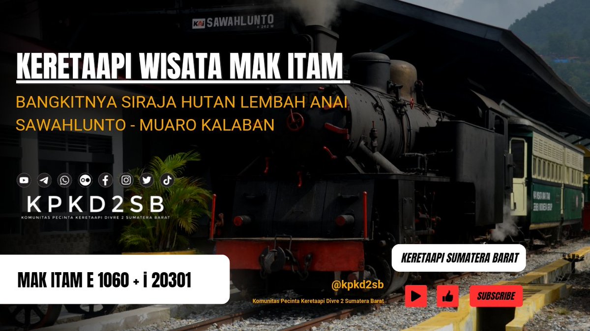 Railfans Padang tweet media