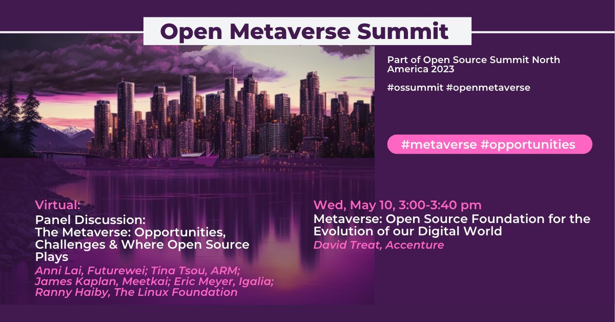 TheOpenMV's tweet image. If you&apos;re headed to the Open Metaverse Summit, be sure to explore the vast opportunities enabled through the metaverse in these sessions!

Full #metaverse schedule: hubs.la/Q01NDjSh0
Register now: hubs.la/Q01NDkBG0

@annilai @tinatsou @igalia @Accenture #ossummit
