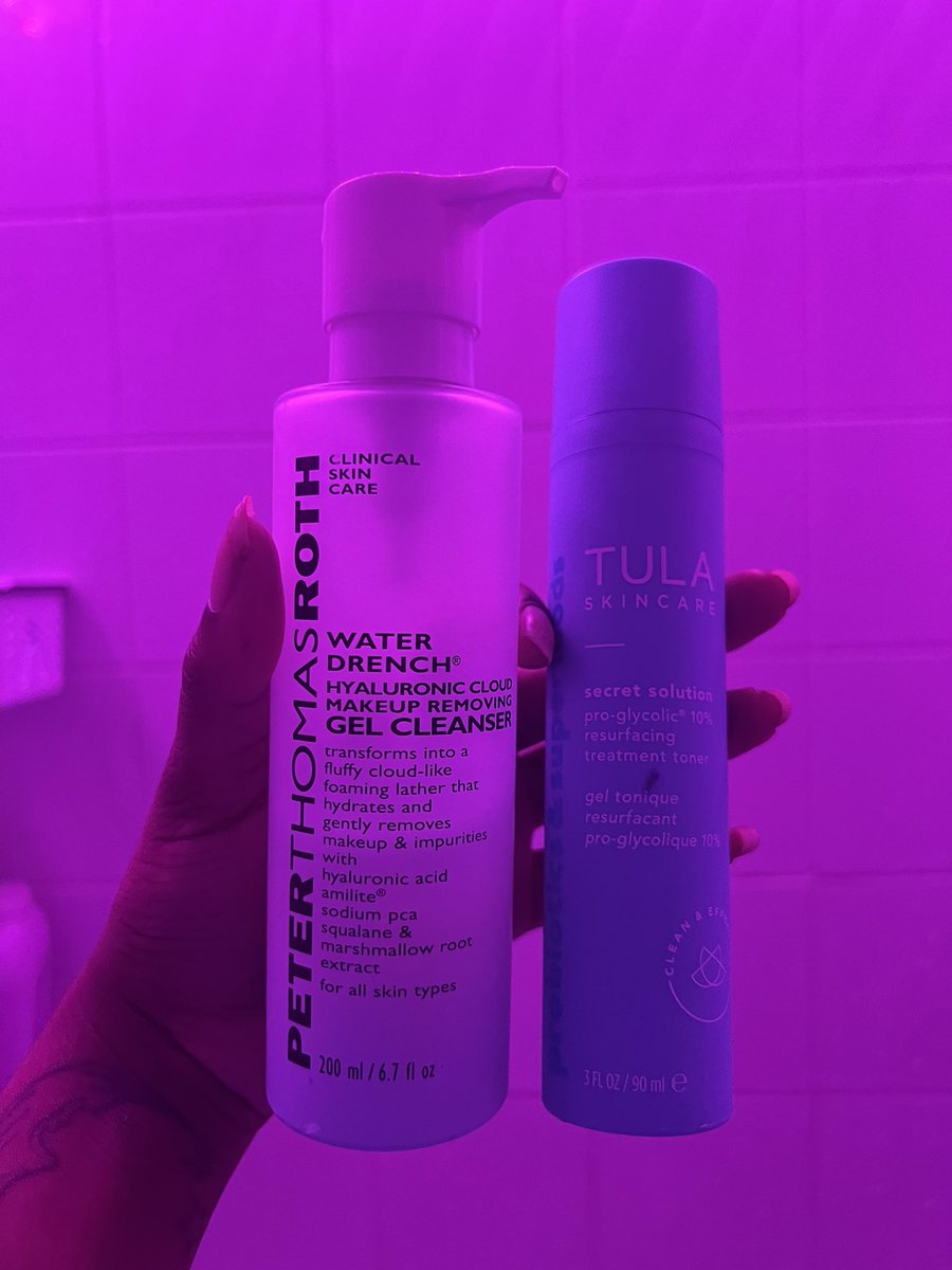 𝔱𝔥𝔢 𝔰𝔦𝔱𝔥₇ on Twitter "RT Cooliehairgirl face wash, toner, serums