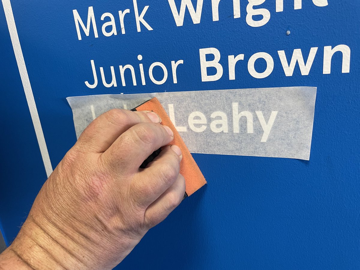 Cyclone_Signs's tweet image. Congratulations to @lukeleahy for his 100th game for @shrewsburytown FC, great to have added you to the 100 wall!

#cyclonesigns #football #shrewsburytown #STFC #lukeleahy #100games #vinyllettering #vinylgraphics #wallgraphics #shropshire #shrewsbury
