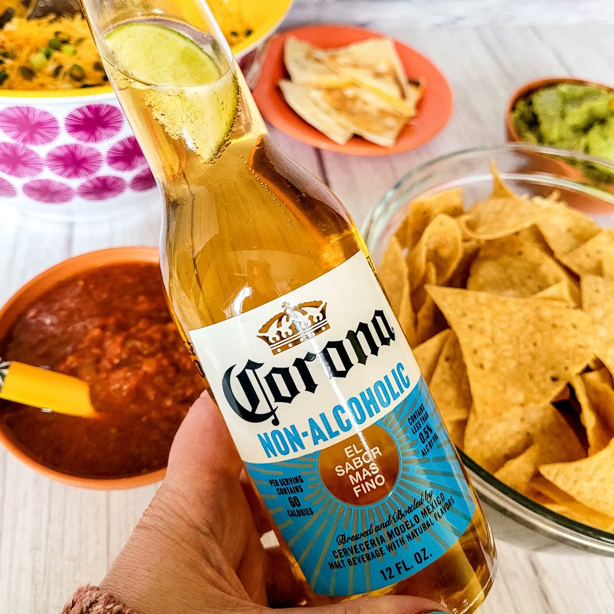 Don't overdo it on Cinco de Mayo! 

Own Seis de Mayo and savor the celebration longer with Corona Non-Alcoholic!

As refreshing as traditional <a href="/coronausa/">Corona USA</a> --don't forget the lime!

This post intended for ages 21+. Please drink responsibly.

#ad #DayAfterFlex #CoronaNonAlc