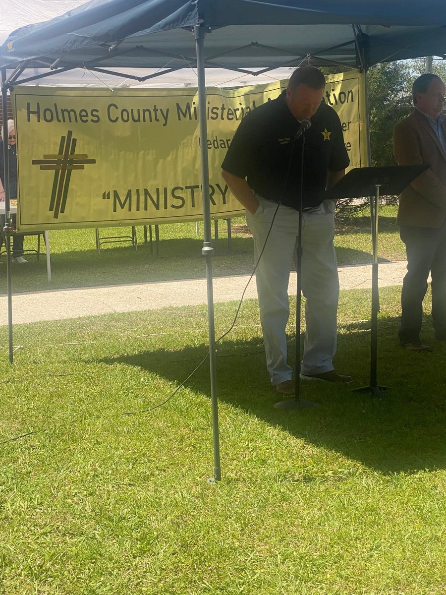 HCSO_FL's tweet photo. Thank you to Bonifay First United Methodist Church and Holmes County Ministerial Assoc. for hosting the National Day of Prayer service today. And HCHS students for@the music. 

Our county and communities, our country, our leaders, and more were covered in prayer. https://t.co/X7sKbvQfYO