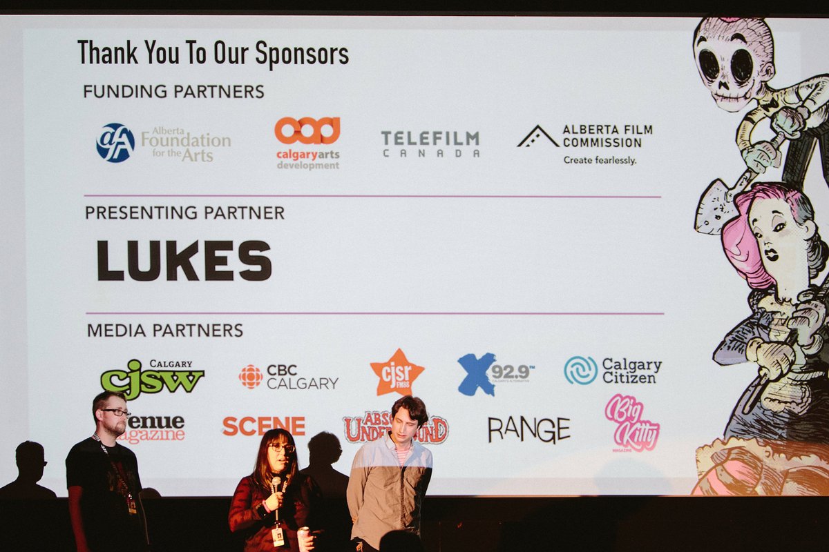 CUFF's tweet photo. CUFF is only possible because of all our incredible partners, so let's give it up again to all the organizations that supported #CUFF23. By supporting them, you're supporting us, so get familiar with the organizations that allow us to do what we do! https://t.co/7ZfGygAqfh