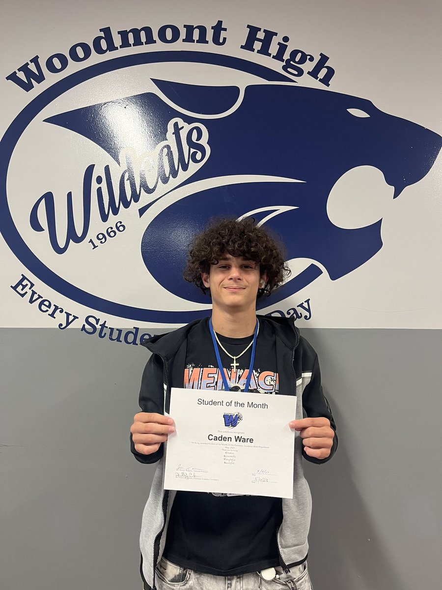 WHSFreshmanAca1's tweet photo. Congratulations to our Students of the Month for the month of May! @WeAreWoodmont #everystudenteveryday! https://t.co/sENLREECAp