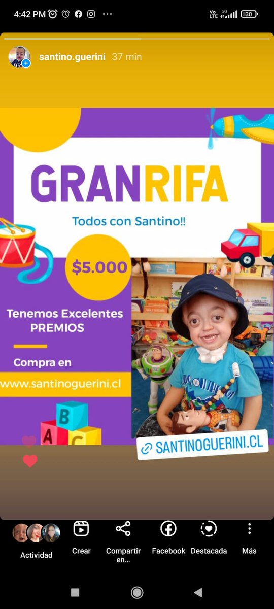 Gran rifa para ayuda de mi amigo Santi!!!