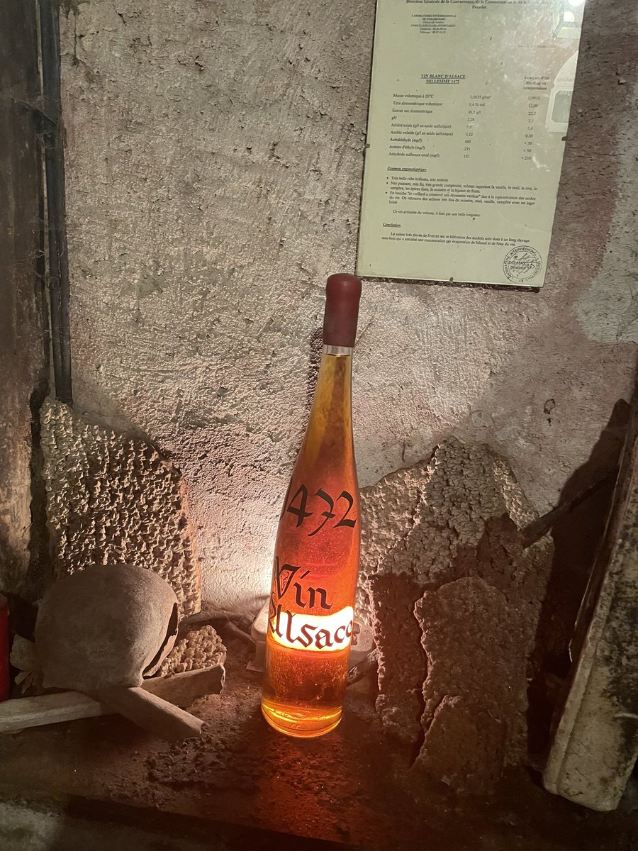 ACDDConference's tweet photo. Social event of the evening: Visit of the wine cellar of the Hospices de Strasbourg (with the oldest white wine in the world!) https://t.co/F0L1vtnmkx
