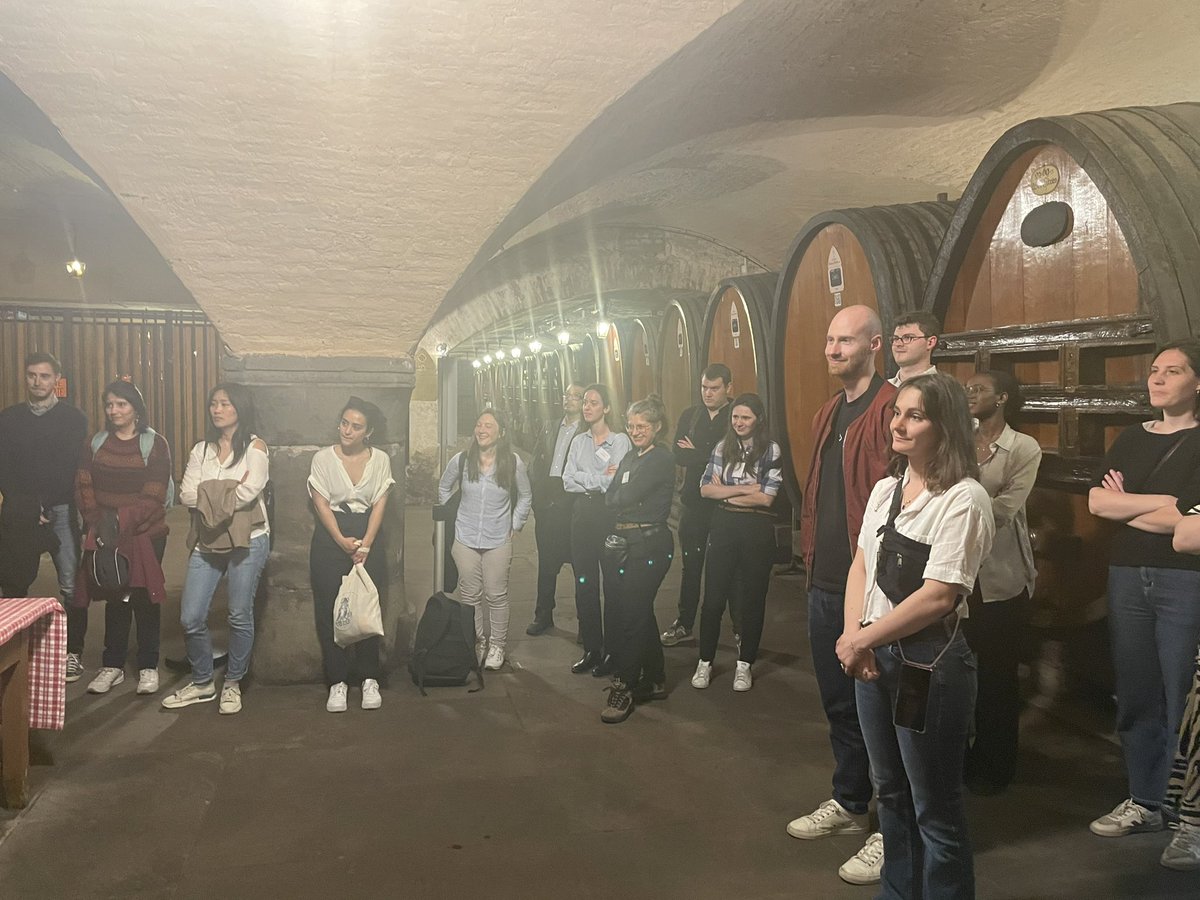 Social event of the evening: Visit of the wine cellar of the Hospices de Strasbourg (with the oldest white wine in the world!)