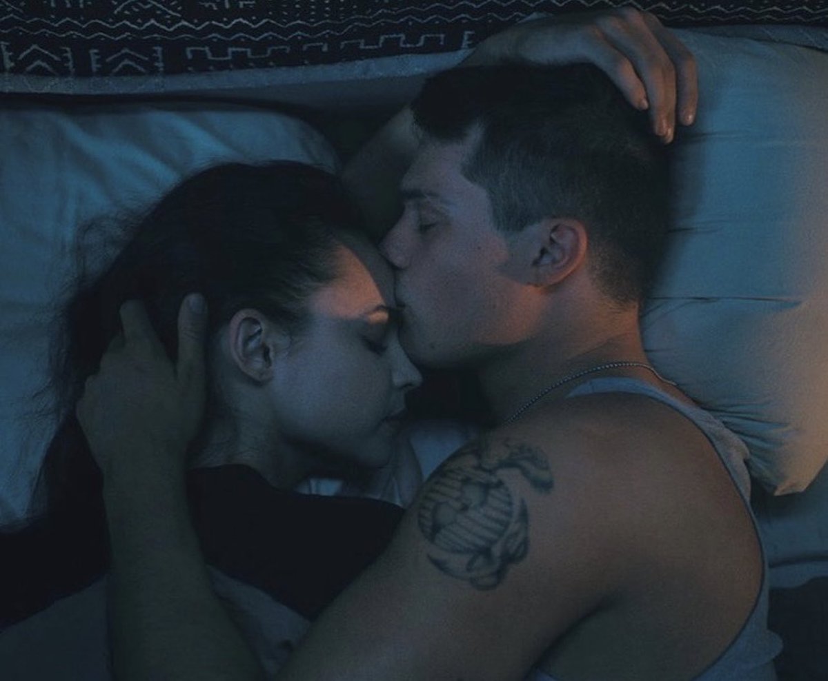 SofiaCarson's tweet image. I think my favorite Luke and Cassie moment is the moment when Luke kisses Cassie on the forehead….It was vulnerable &amp;amp; intimate in the most beautiful way. This moment changed everything for them. @nickgalitzine 

“You kissed me on the forehead, and held me till the morning…” 💜…