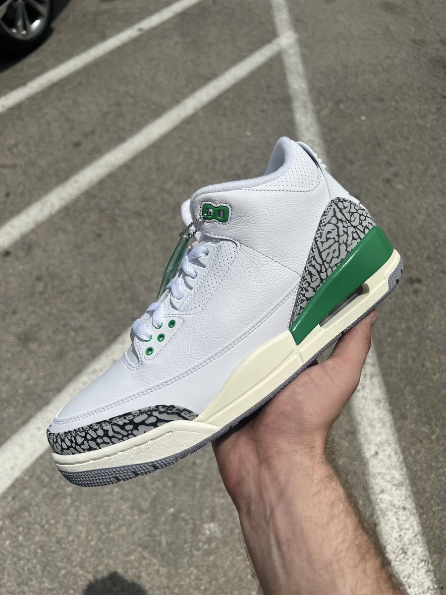 May 18th, 2023.
Introducing The Retro 3 “Lucky Green” In Women’s Now Open For Reservations. #Jordan #LuckyGreen #Retro3LuckyGreen #Retro3