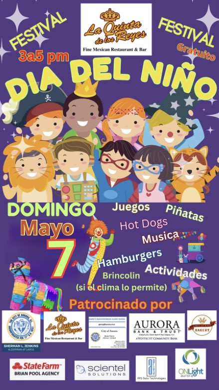 laquintaaurora's tweet photo. #laquintadelosreyesaurora  #diadelniño #aurorail https://t.co/bwkkO0fHoF