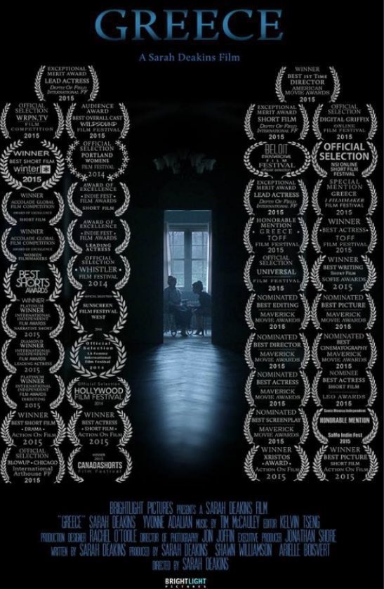 ReelWomensNetw1's tweet photo. #Drama
A woman struggles to make a last connection with her seemingly catatonic mother.
Cast: #SarahDeakins #YvonneAdalian #AwbreyMadison #KurtEvans
Written and Directed by Sarah Deakins.
#Greece #ShortFilm #AwardWinning #FemaleDirector #IndieFilm #NowStreaming https://t.co/hGd6gw74sH