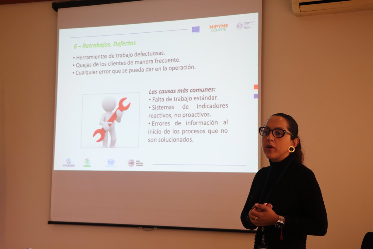 UIP_py's tweet photo. 🧑‍💻La preparación permitirá aplicar la metodología en asistencias técnicas a mipymes beneficiarias del Programa MiPYME COMPITE en los procesos de las organizaciones, fortaleciendo su competitividad. https://t.co/bn9ZsiI7aA