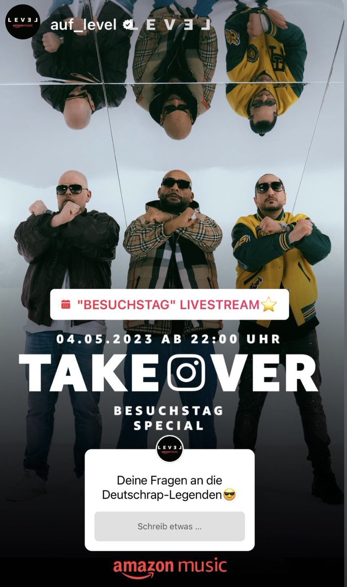 CeloundAbdi's tweet photo. ab 22Uhr sind wir mit @VeyselOffiziell LIVE auf Insta bei #AufLevel https://t.co/008un7BhbJ
