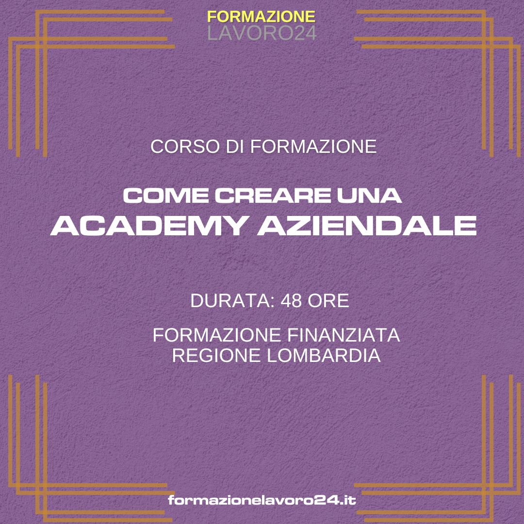 Corso di Formazione rimborsato al 100%. Aziende*: 50.000€ su base annua; Lavoratori Autonomi*: 2.000€ su base annua. (*con sede legale o operativa in Lombardia) buff.ly/3Vy7ED3