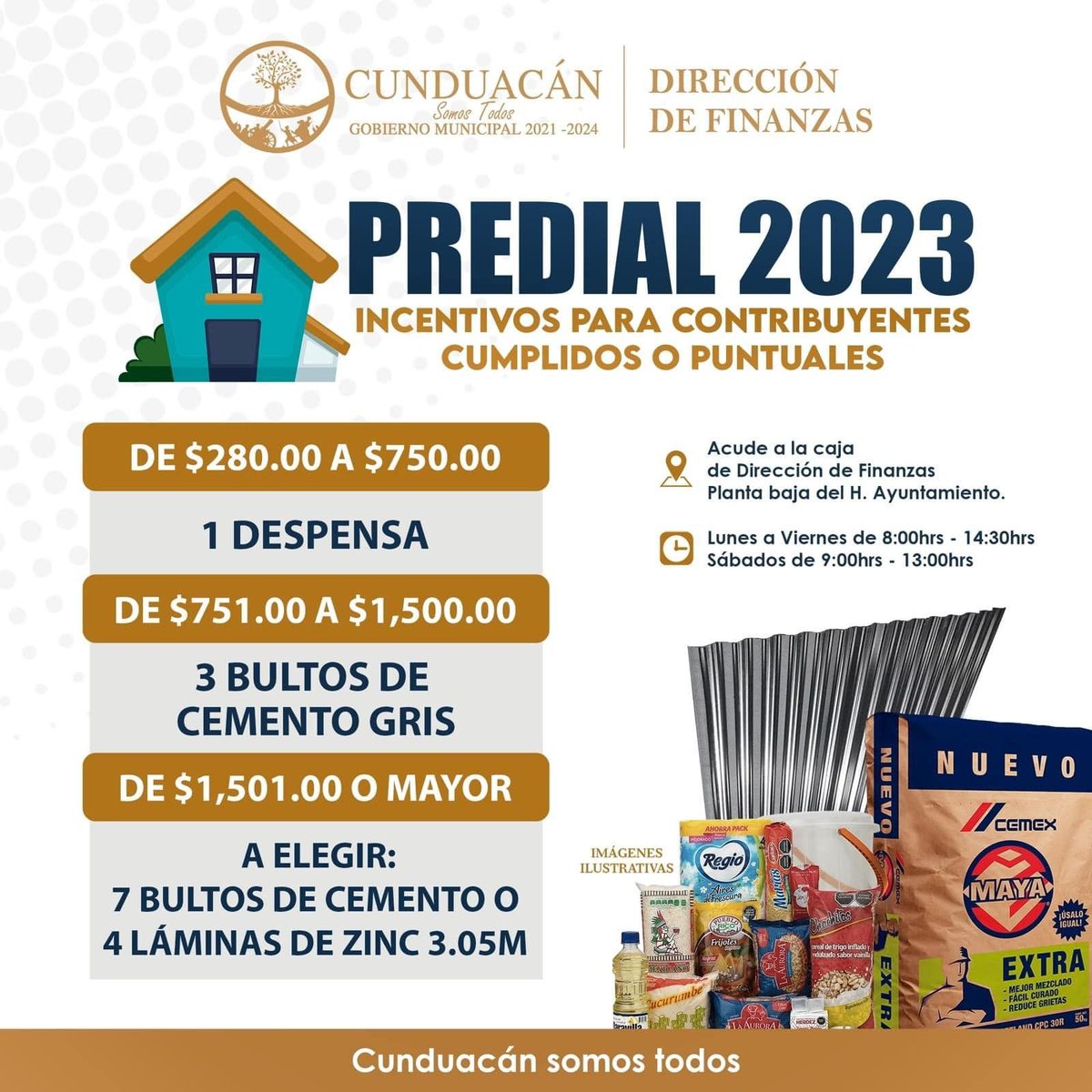 DiarioPresente's tweet photo. El Ayuntamiento de #Cunduacán continúa con los incentivos para contribuyentes cumplidos o puntuales en su pago de #Predial2023, entre los que destaca un auto del año 🚗 https://t.co/tLkpCk7UIm
