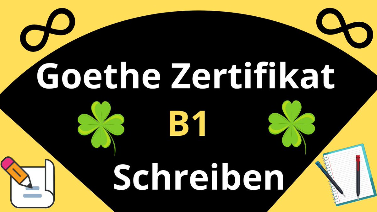 #Deutschlernen 
youtu.be/O110LM1AQO8
Goethe Zertifikat B1 Schreiben
#GoetheZertifikatB1