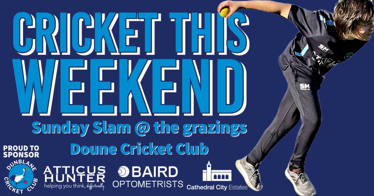 Doune & Dunblane Cricket (@dounedunblanecc) on Twitter photo 📍Doune Cricket Club
📅 7th May
⏰ 10am
🌦️🤞
#Dunblane #cricket #cranes #cricketcity
atticushunter.co.uk
@BairdOptom
<a href="/CathedralCE/">Cathedral City Estates</a>
@DunblanePrimary
<a href="/NewtonPrimary01/">Newton Primary</a>
@stmaryseps 📍Doune Cricket Club
📅 7th May
⏰ 10am
🌦️🤞
#Dunblane #cricket #cranes #cricketcity
atticushunter.co.uk
@BairdOptom
<a href="/CathedralCE/">Cathedral City Estates</a>
@DunblanePrimary
<a href="/NewtonPrimary01/">Newton Primary</a>
@stmaryseps