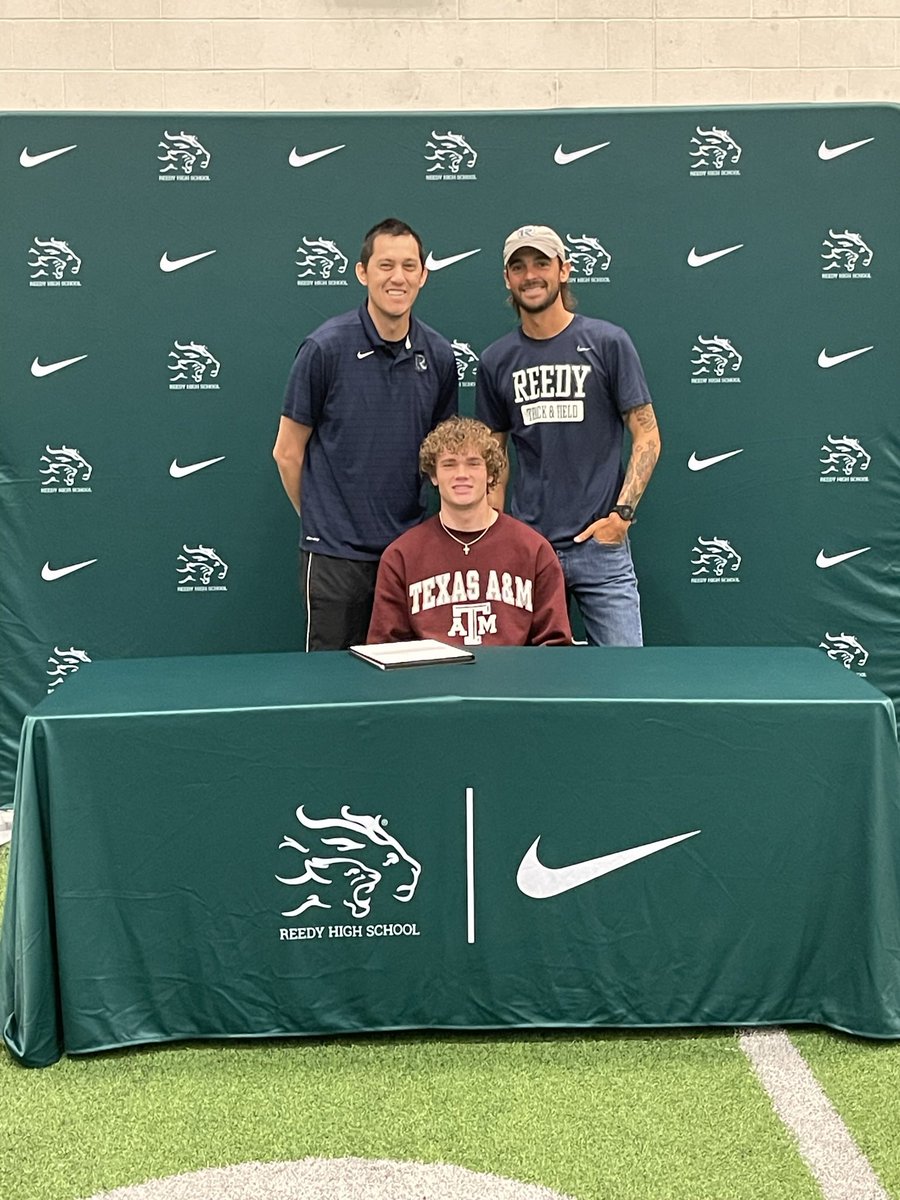 Super proud of this dude! Continuing his running career and getting his education <a href="/aggietfxc/">Texas A&M Track & Field/Cross Country</a>