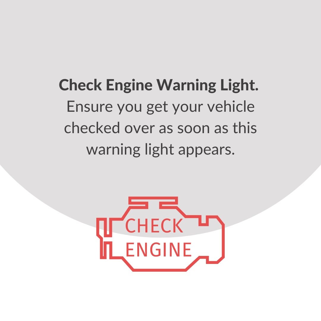 If your 'check engine' light has come on, it means that something is not quite right with your vehicle's onboard diagnostics system! 

It's important to get it checked out as soon as possible. #AutomotiveRepair